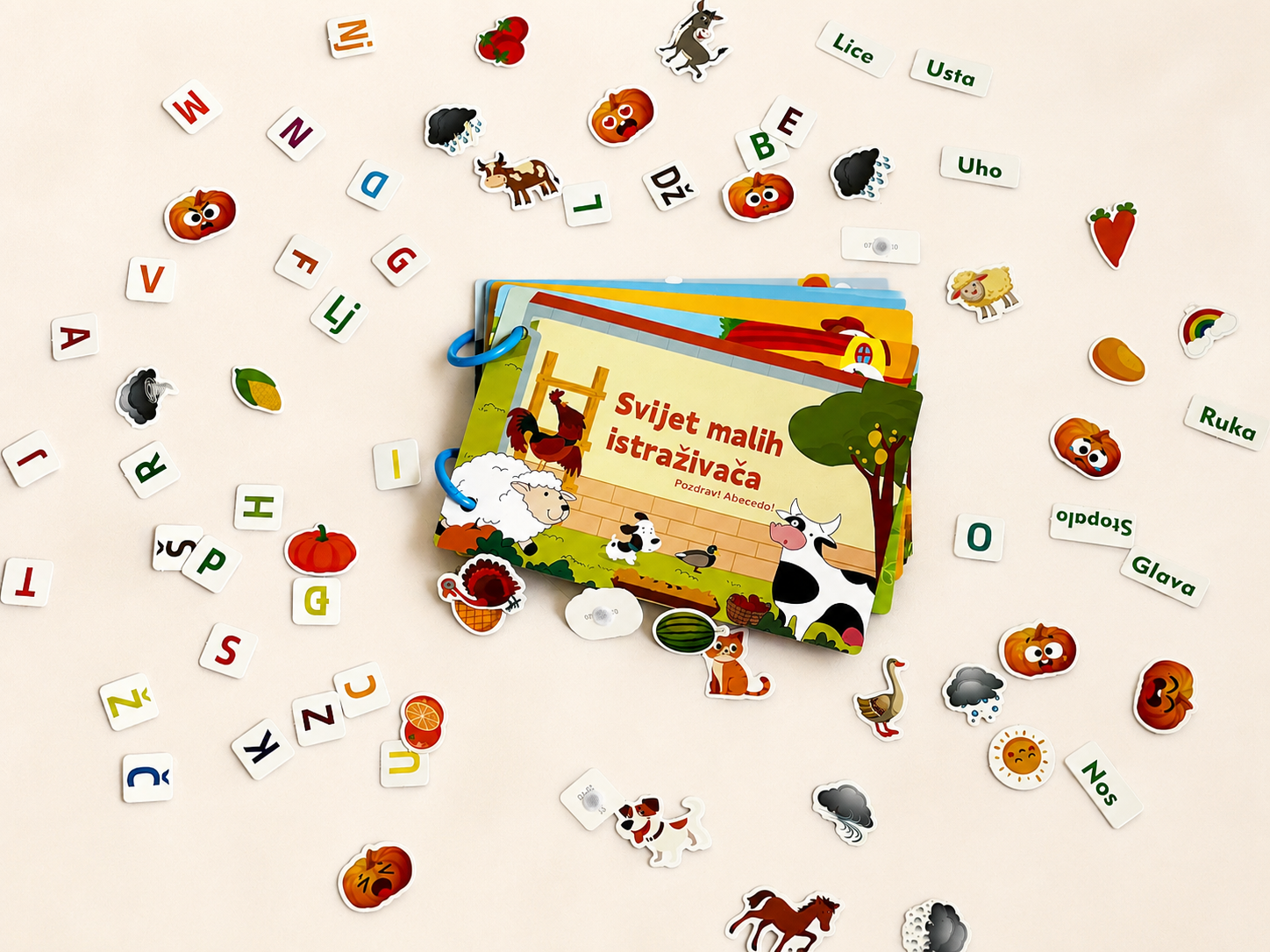 [PLACEHOLDER] Montessori knjiga na čičak